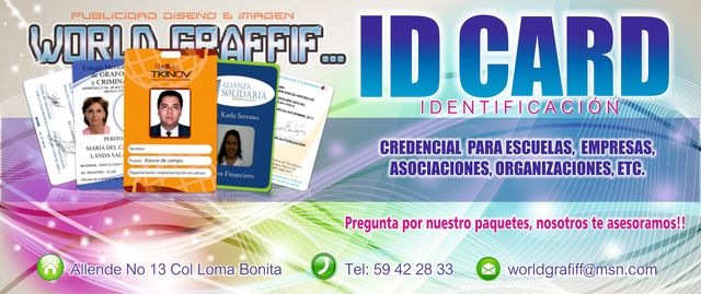 Credenciales de PVC
